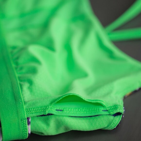 LULULEMON FLORAL DOT Pistachio Dancing Warrior Tank - Picture 7 of 7